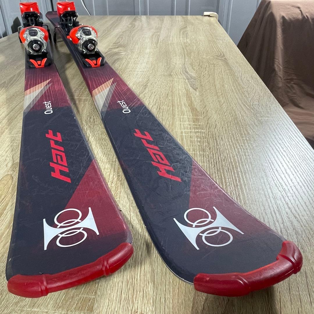 Hart160cm 26/26.5cmストック110cmスキーセット - メルカリ