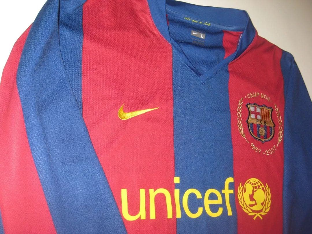 《新品》ロナウジーニョ バルサ 10番 長袖　06-07シーズン　復刻