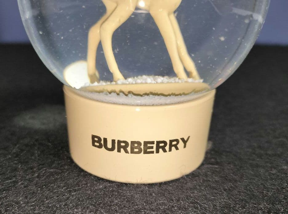 レア☆新品【BURBERRY】バーバリー スノードーム 限定ノベルティ
