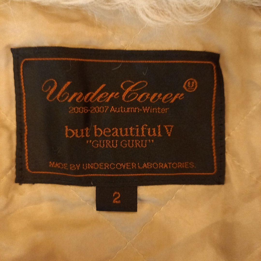 様 UnderCover ベージュファー付きジャケット - メルカリ