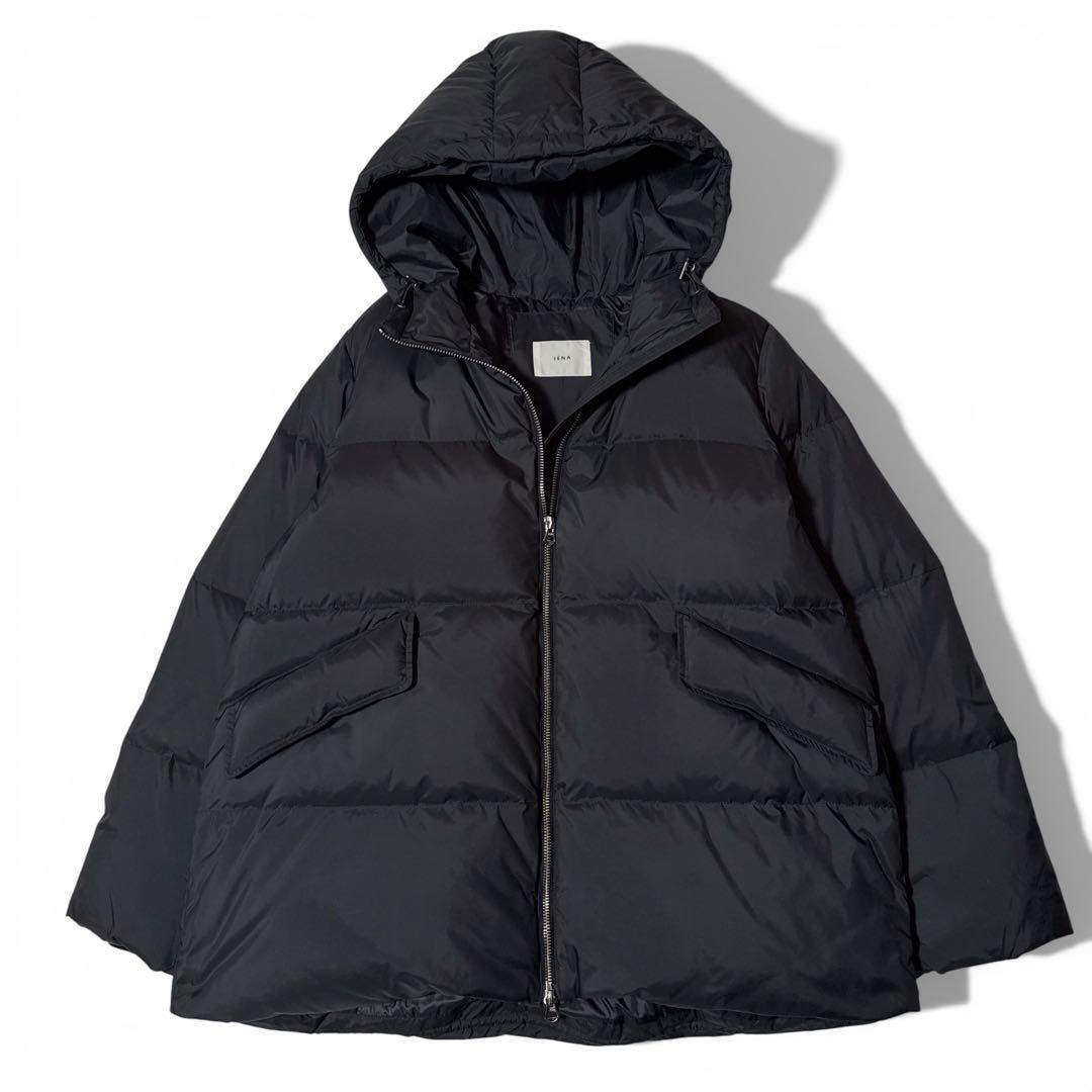 極美品✨️24AW イエナ LIMONTA ダウンショートコート ブラック 38