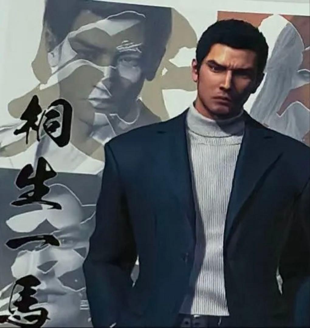 龍が如く 冠婚葬祭展 サントリーコラボ缶 ラベル缶 ステッカー 桐生一