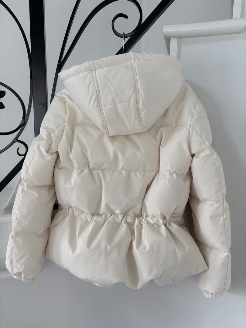 kate spade ケイトスペードホワイトダウンジャケット - メルカリ