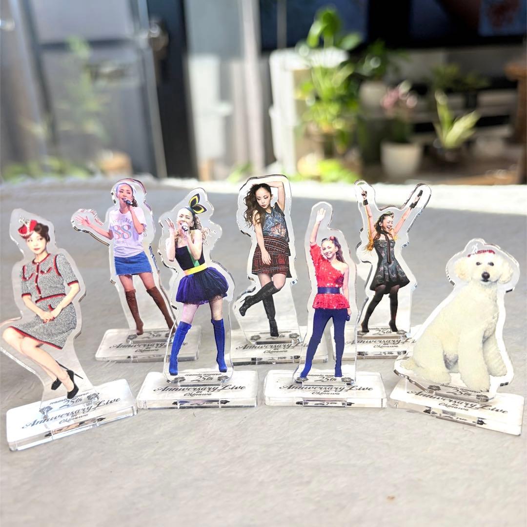 安室奈美恵　アクリルスタンド　7種類　25th OKINAWA 沖縄　美品