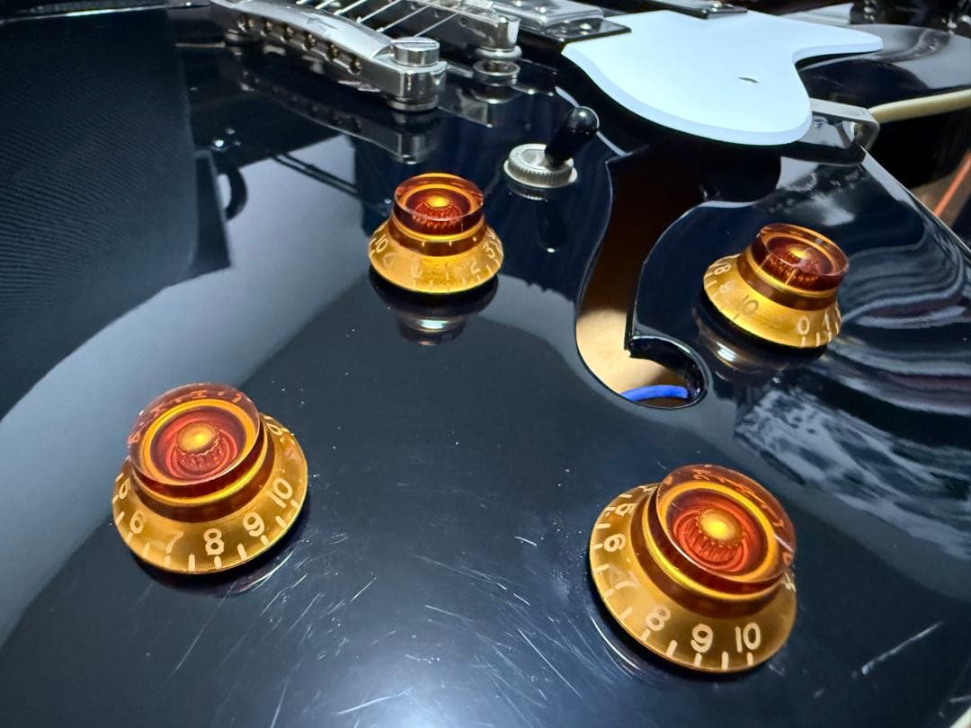 Epiphone ES-335 ブラック dot エピフォン セミアコ