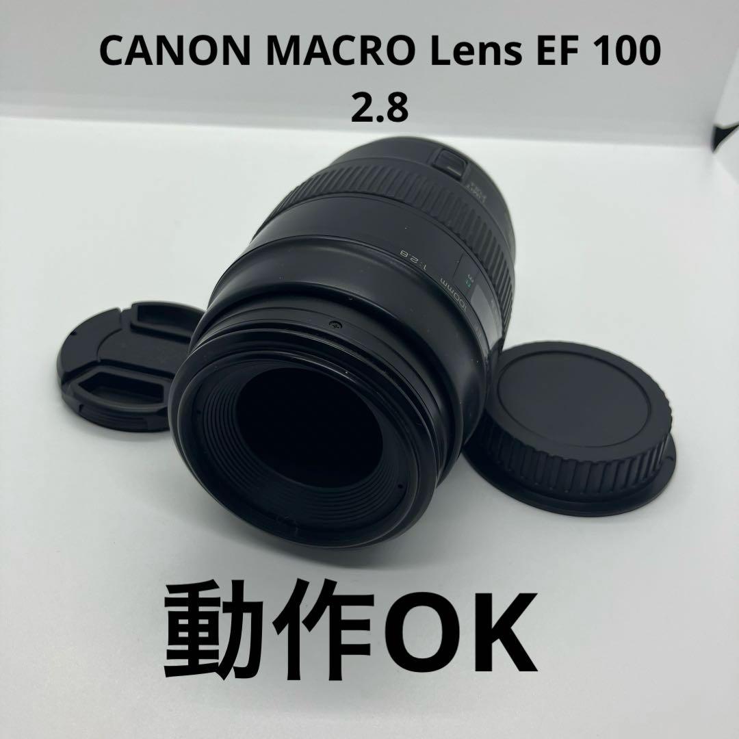 CANON MACRO Lens EF 100 2.8 動作OK ATX-I-AFM100FFC-Tokina-100mm-