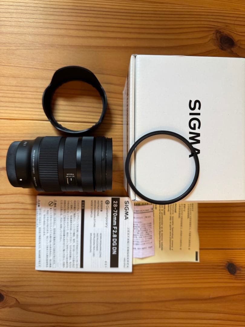 ⭐︎美品⭐︎オマケつきSIGMA 28-70mm F2.8 DG DN ズームレンズ Amazon.co.jp: シグマ(Sigma) レンズ 28-70mm F2.8 DG DN Sony ソニー