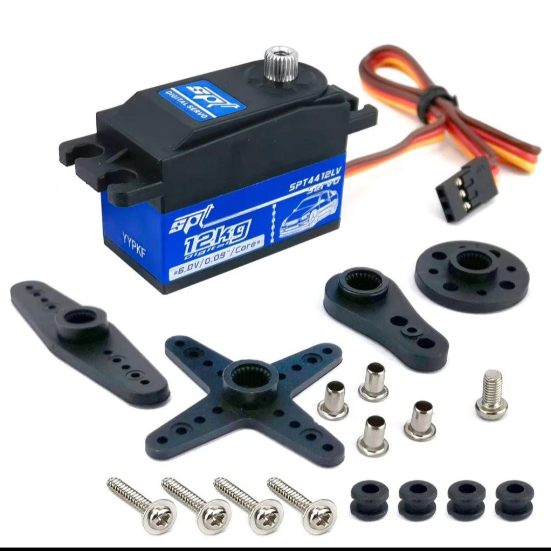 □1個□ ラジコン 4412 サーボ ロープロ ハイスペック YD-2 D5 - メルカリ