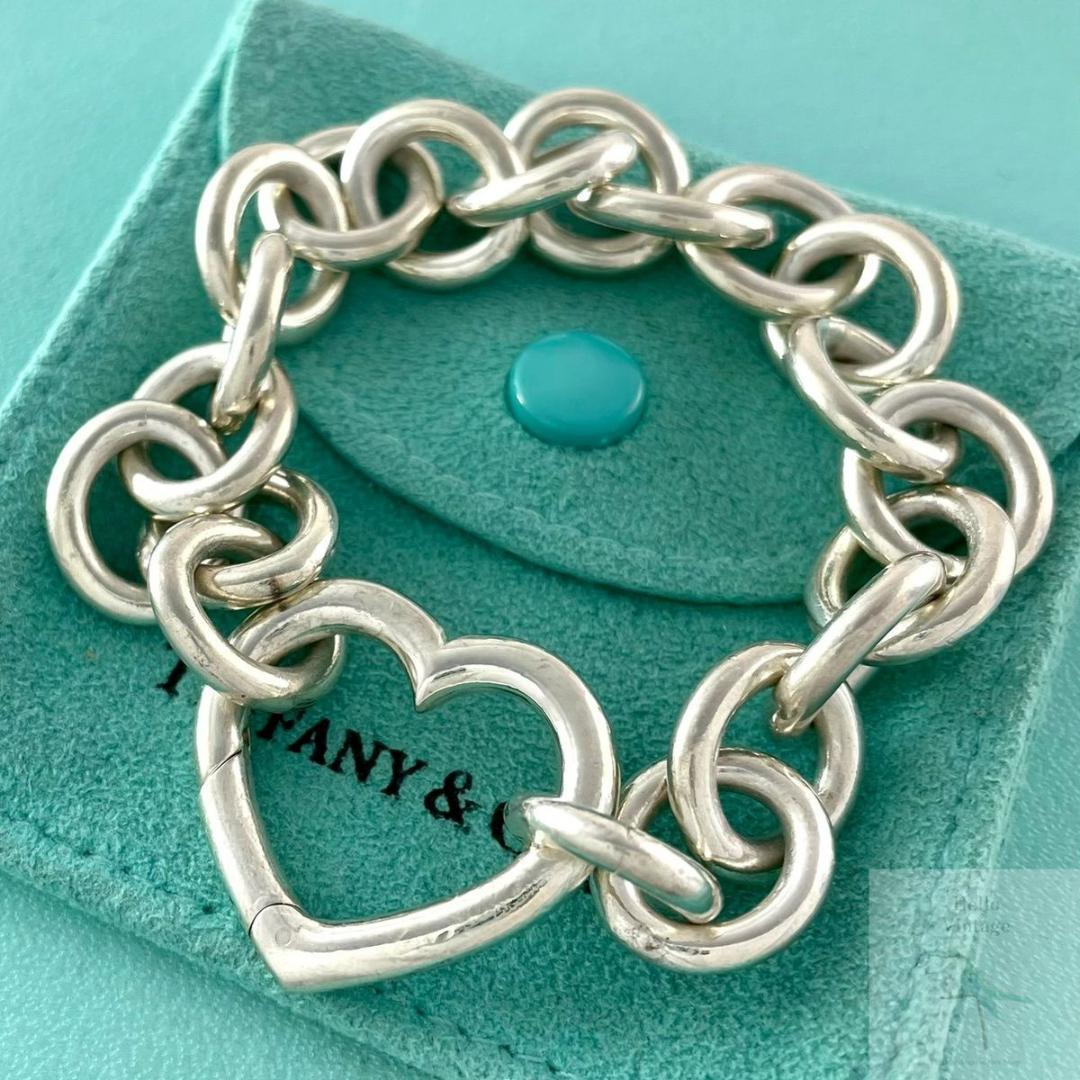 ティファニー ハート ラウンドリンク ブレスレットクラスプ ZP7fe