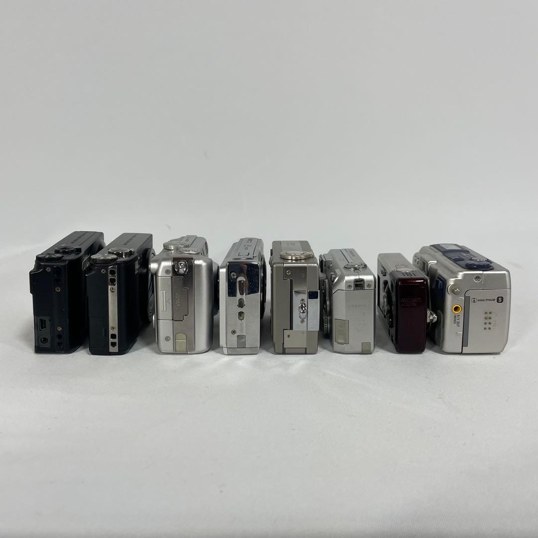 コンパクトデジタルカメラ 8台 まとめ売り 【ジャンク品】 デジカメ