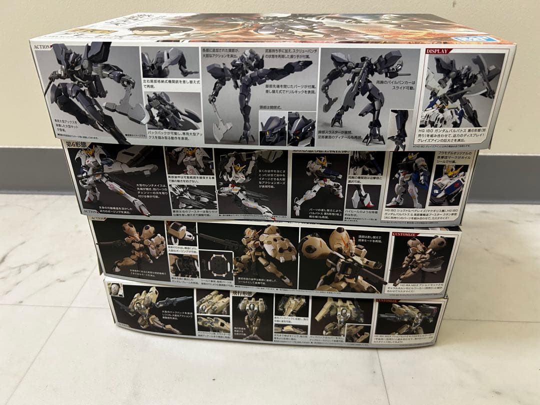 【新品・未使用】鉄血のオルフェンズ　HGシリーズ　17点＋おまけ