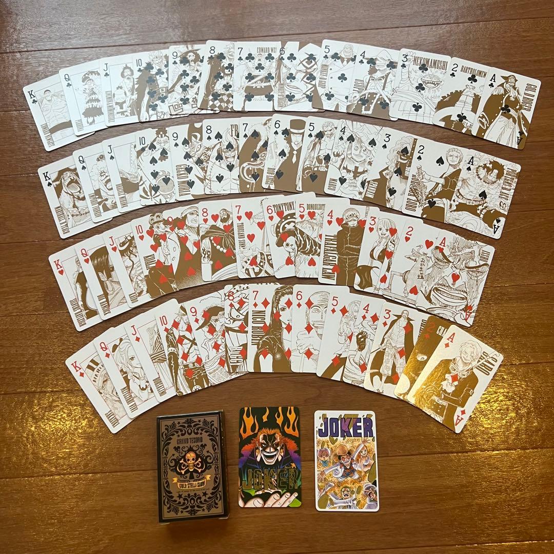 ONE PIECE FILM GOLD 入場者特典トランプ - メルカリ