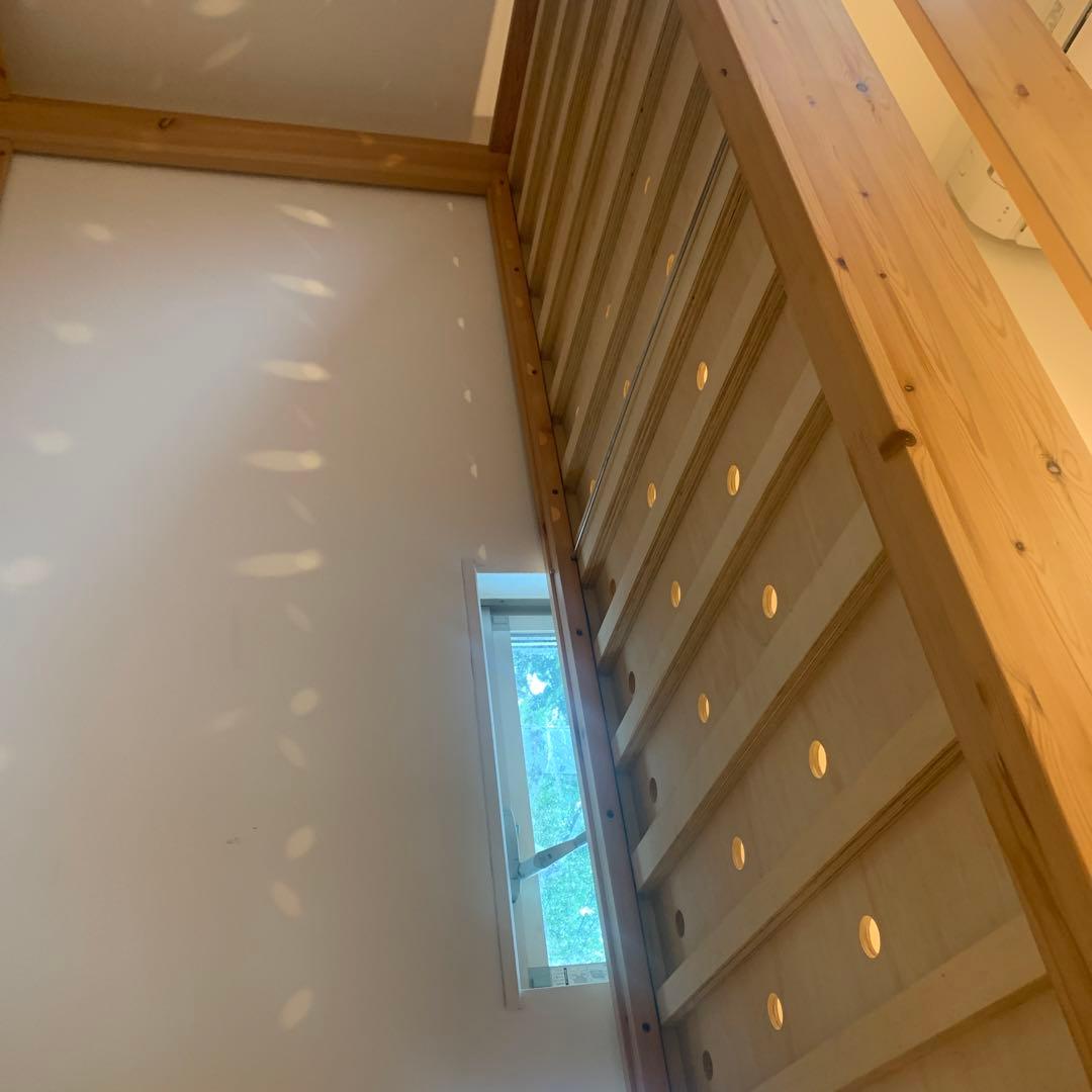 無印良品 パイン材ロフトベッド 引き取り限定 - メルカリ