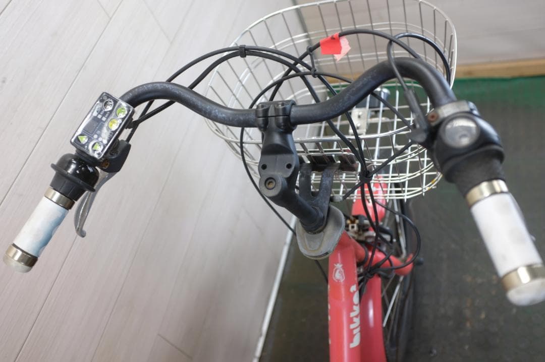 シ*様 良品新基準BS　BIKKE Ⅱ20インチ 3段変速 8.7Ah 充電器あ