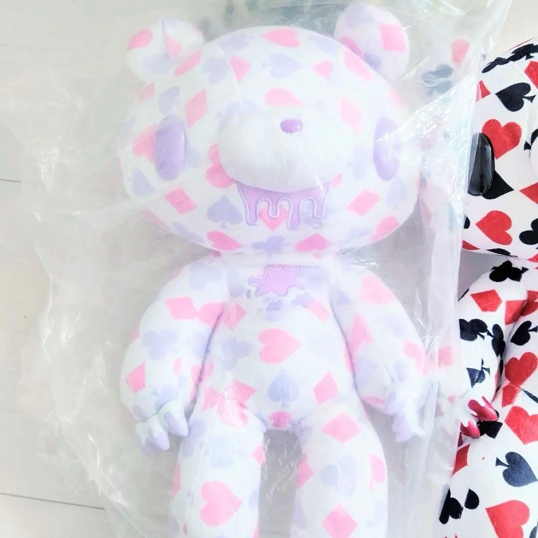 新品タグ付 グルーミー 特大 ぬいぐるみ 2体セット トランプ柄
