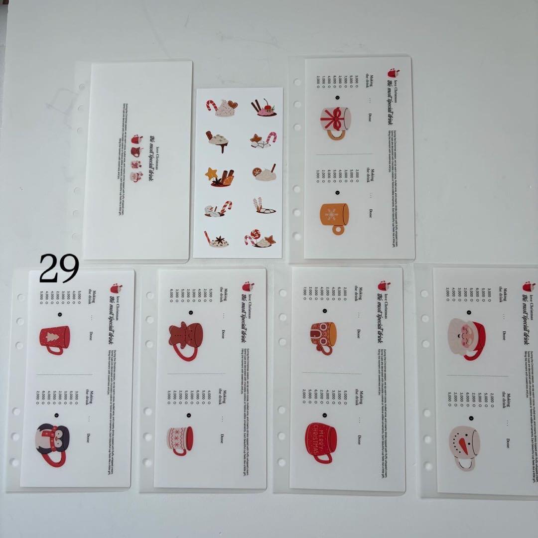 バインダーカバー ピンク わんちゃん ストライプ A6 韓国 貯金 - メルカリ