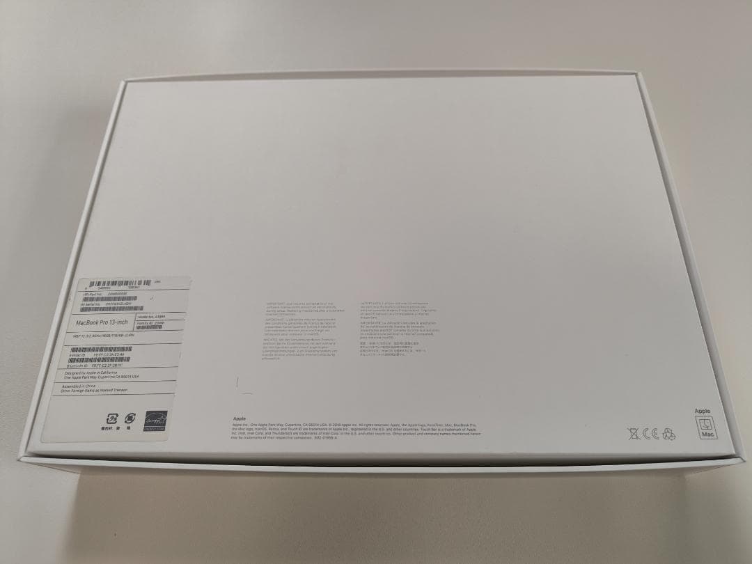 MacBook本体 MacBook Pro 13 2.8GHz i7/16GB/1TB