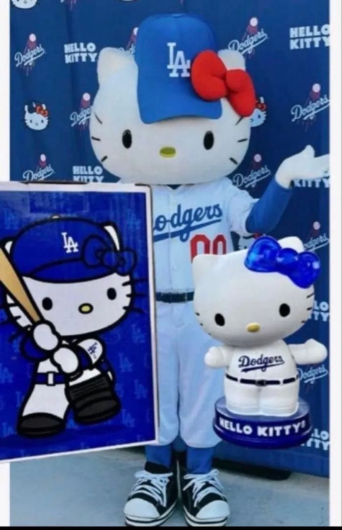 ドジャース ハローキティ ライトアップボブルヘッド LAD 大谷翔平