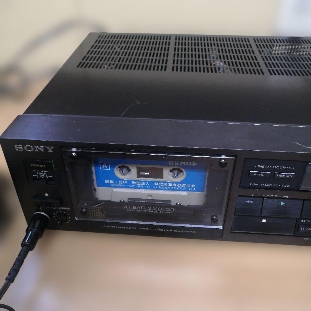 SONY TC-K666ES 3 HEAD 3 MOTOR ステレオカセットデッ