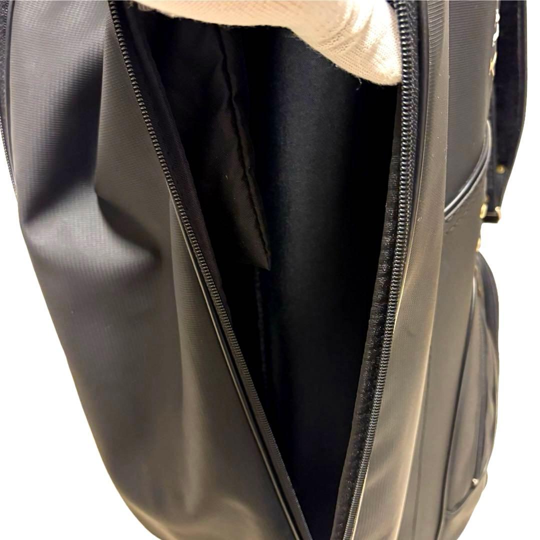 美品 BURBERRY ゴルフバッグ キャディバッグ ノバチェック ブラック