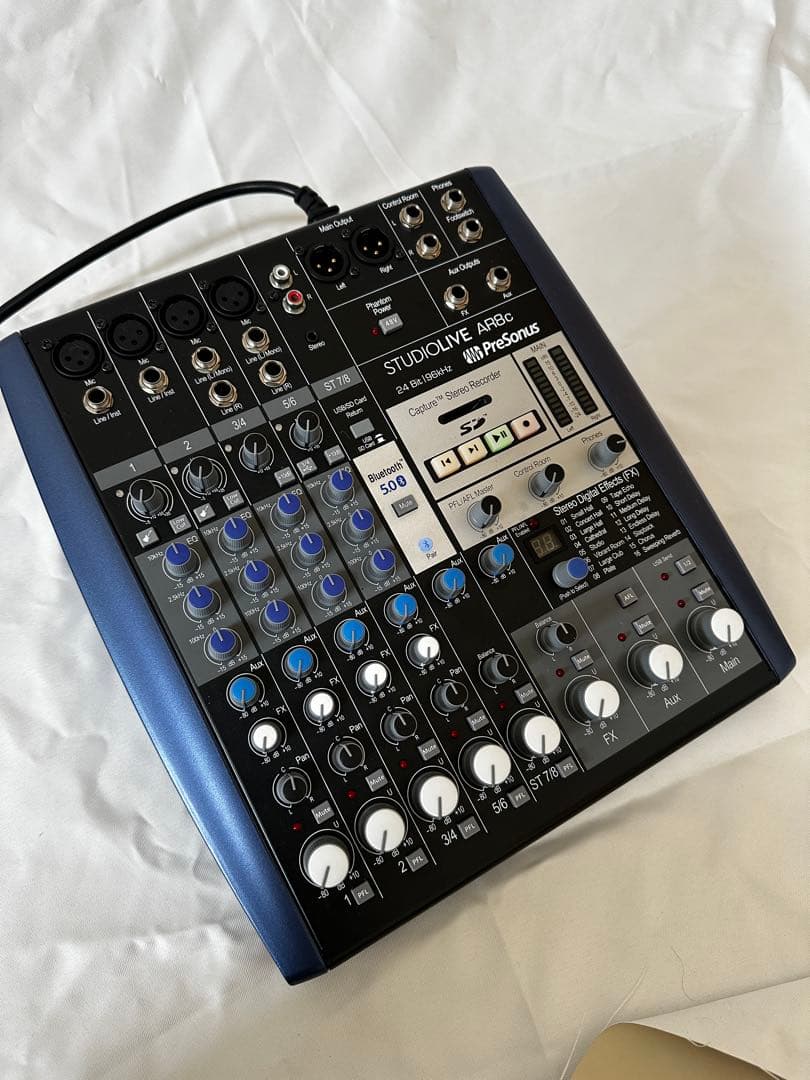 PreSonus STUDIO LIVE AR8c ハイブリッドアナログミキサー PreSonus StudioLive AR8c Hybrid Mixer | FrontEndAudio.com