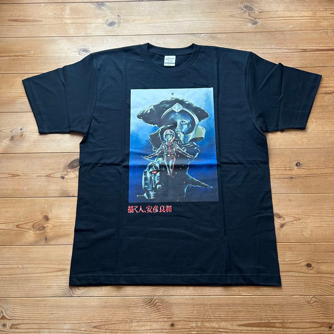 新品未使用 「描く人、安彦良和」展 ガンダムプリントT XL アニメ