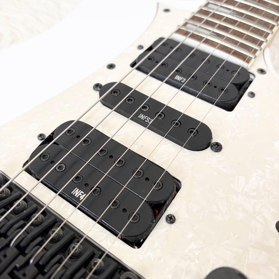 ★美品★ Ibanez RG350DXZ アイバニーズ ホワイト　エレキギター