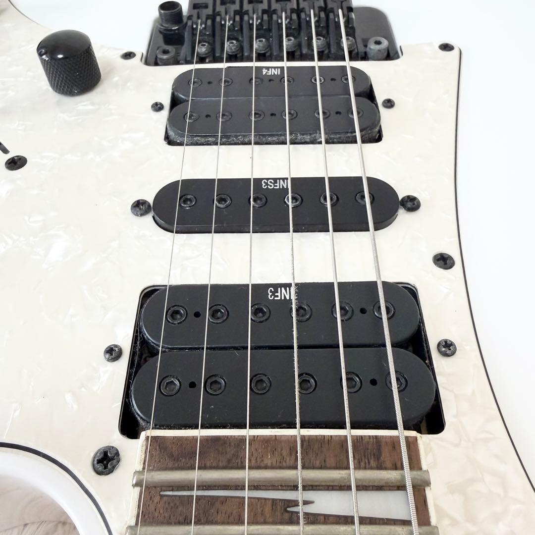 ★美品★ Ibanez RG350DXZ アイバニーズ ホワイト　エレキギター