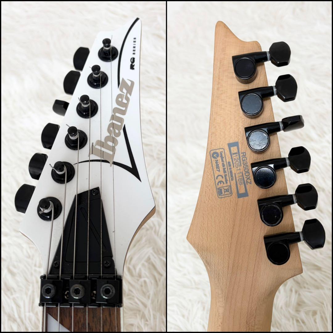 ★美品★ Ibanez RG350DXZ アイバニーズ ホワイト　エレキギター