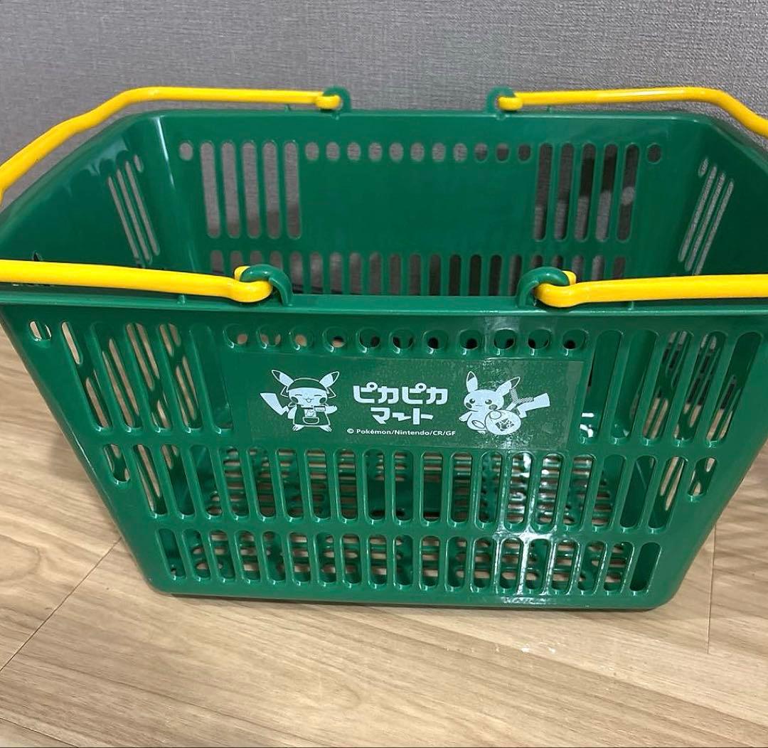 ポケモン ピカピカマート バスケット ぬいぐるみエコバッグ ピカチュウ