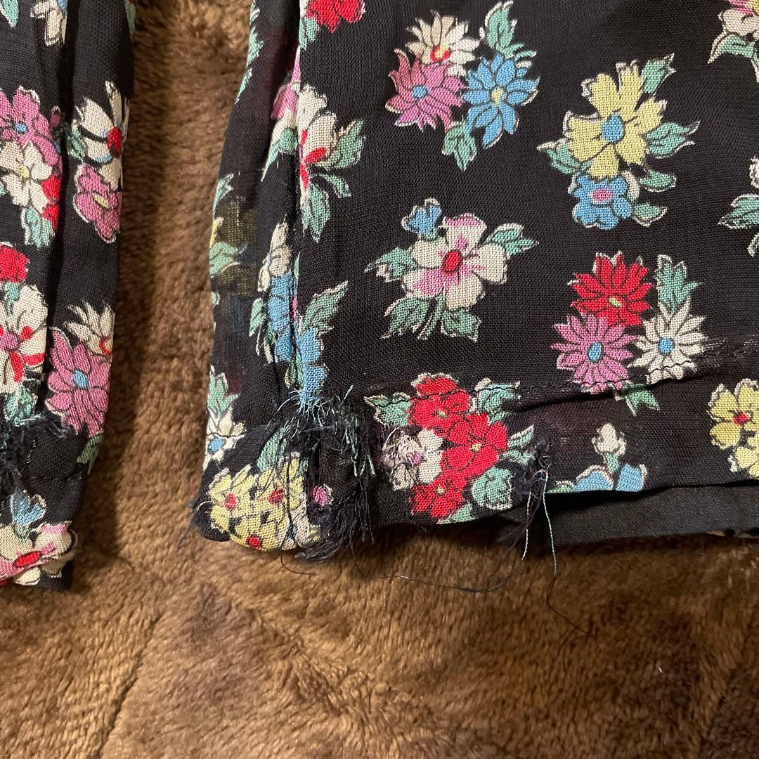トリココムデギャルソン花柄パンツ - メルカリ