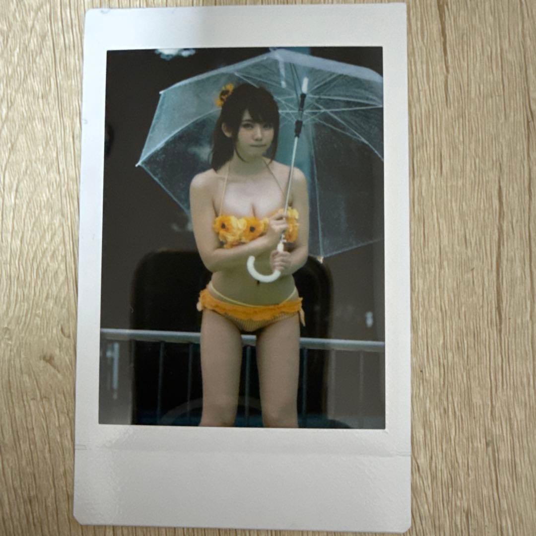 えなこ　直筆サインチェキ　ワイルドキック