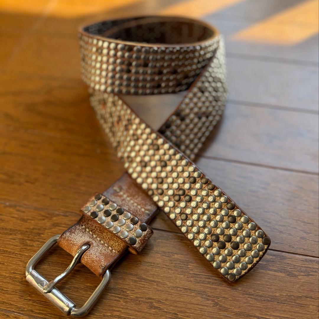 HTC スタッズベルト 7連 85/34 全長110 W82-92 - メルカリ