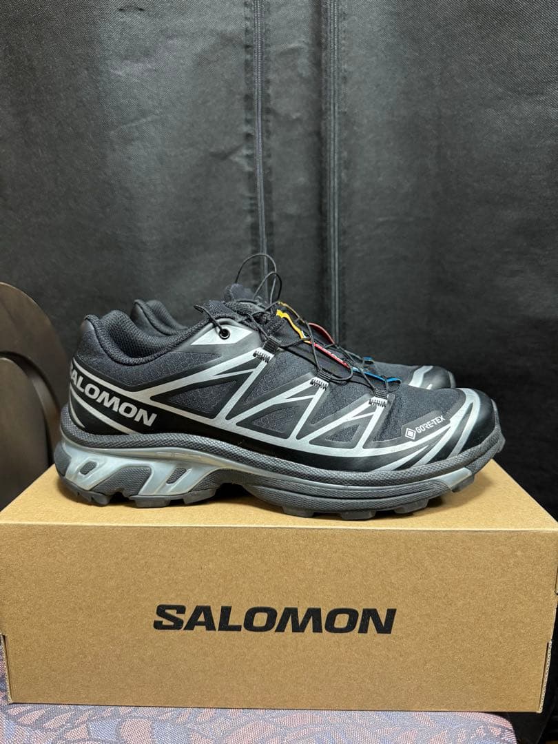 SALOMON XT-6 GTX ブラック/グレー 27.0cm