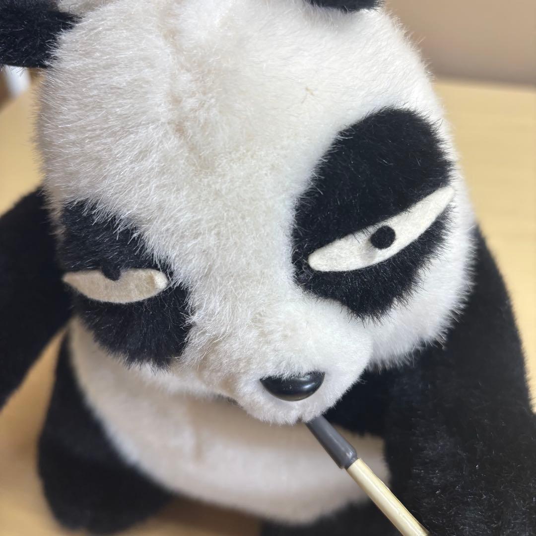 タグ付き らんま2/1 おやじパンダ ぬいぐるみ パンダ タカラ