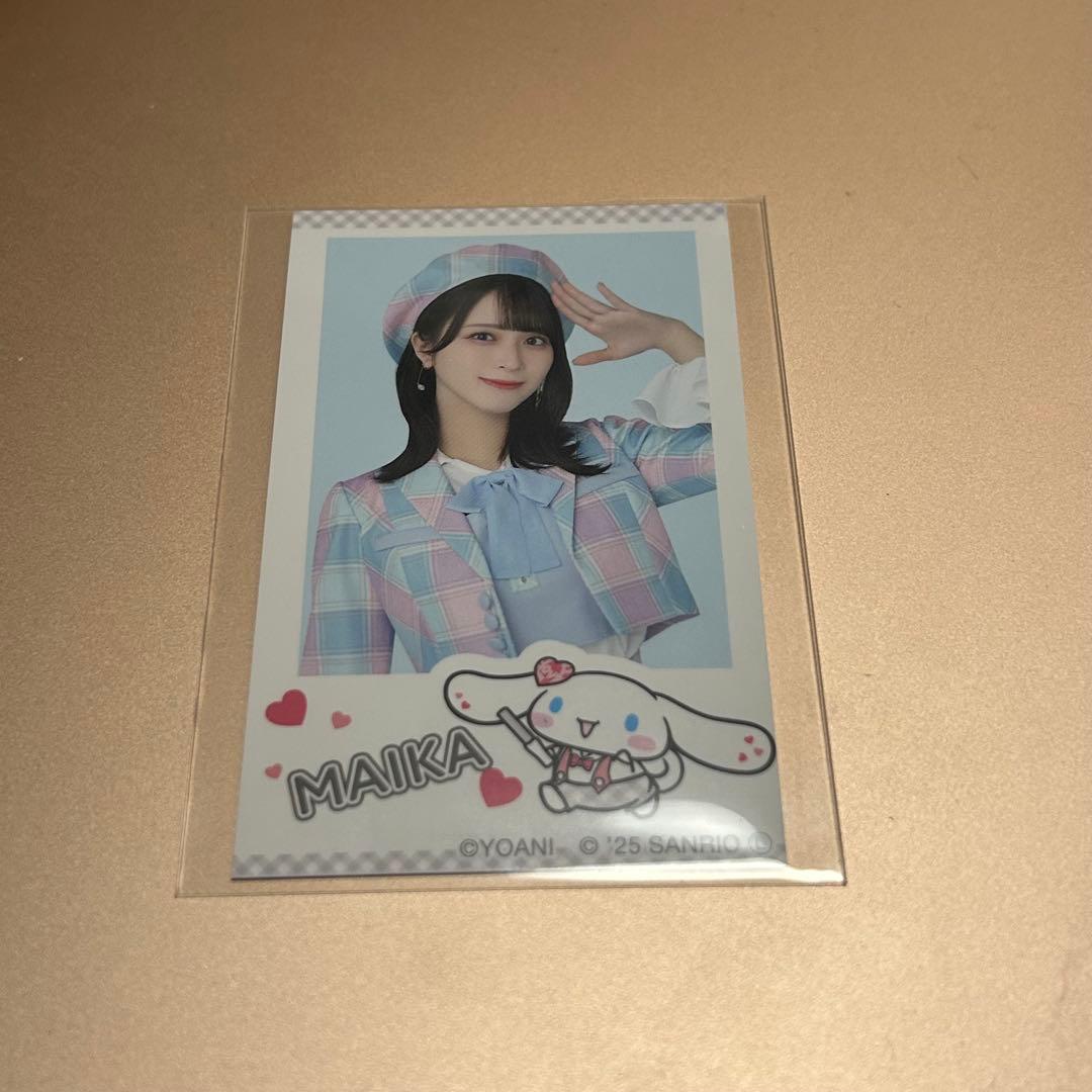 佐々木舞香 イコラブ フォトカード ＝LOVE シナモン シナモロール