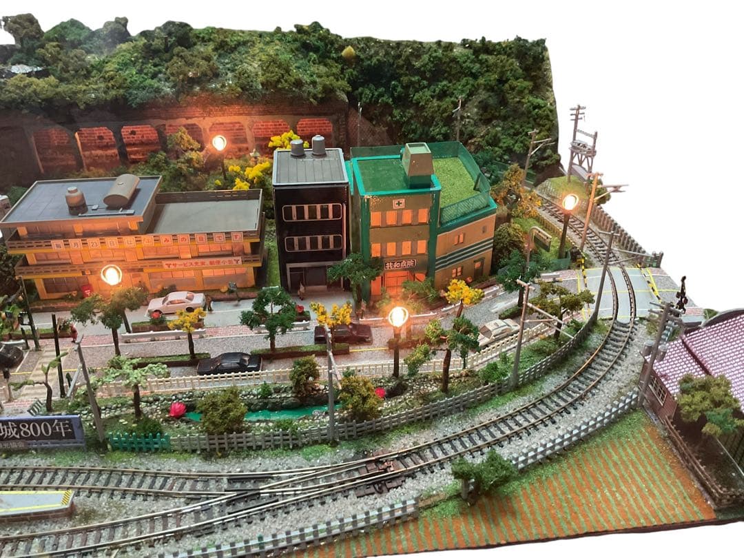 【超希少・一点物】岐阜城 築城800年記念 鉄道ジオラマ　Nゲージ　TOMIX