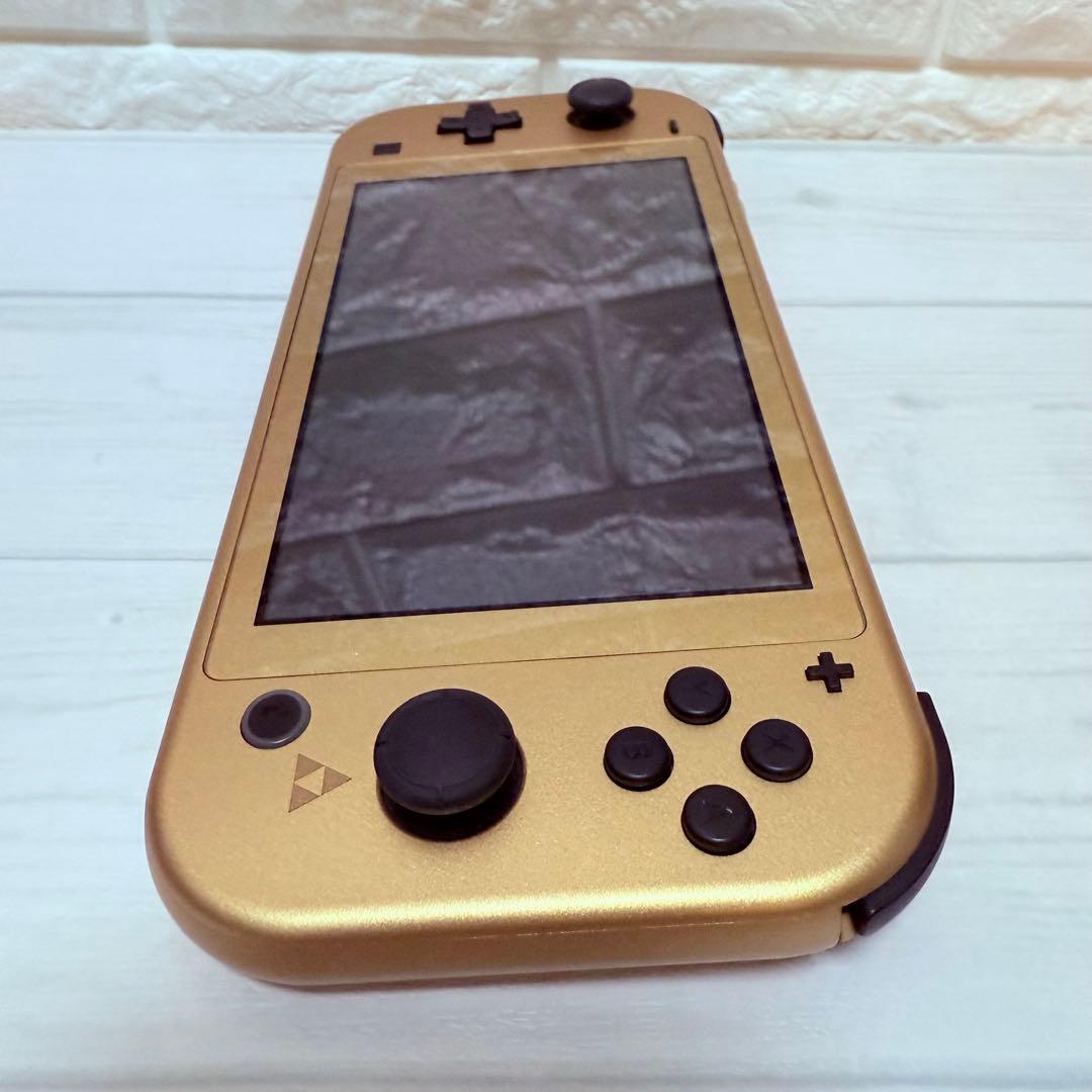 希少】Switch Lite ハイラルエディション 箱・充電器完備 画面傷なし