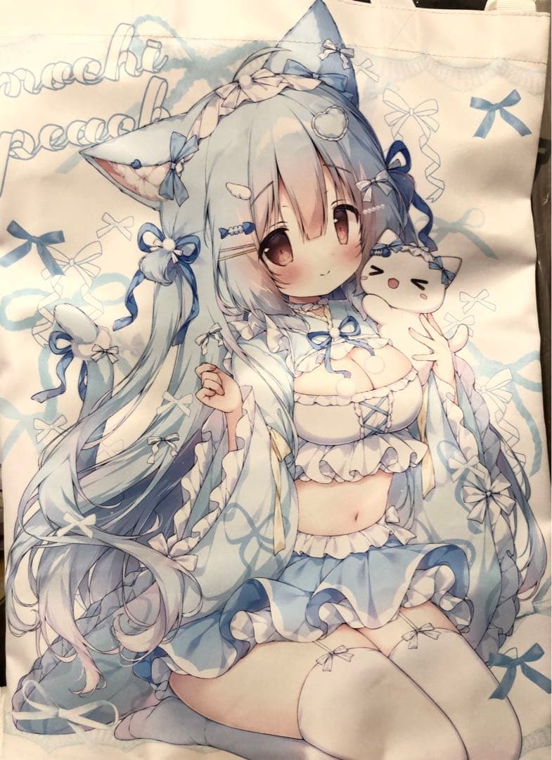 桃豆こまもち トートバッグ こぼね みるく C107 冬コミ - メルカリ