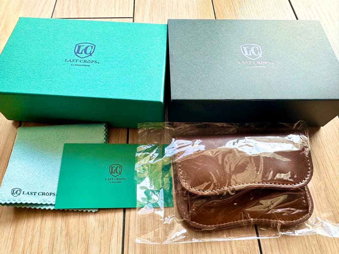 美品】ラストクロップス タング シェルコードバン バーボンカラー