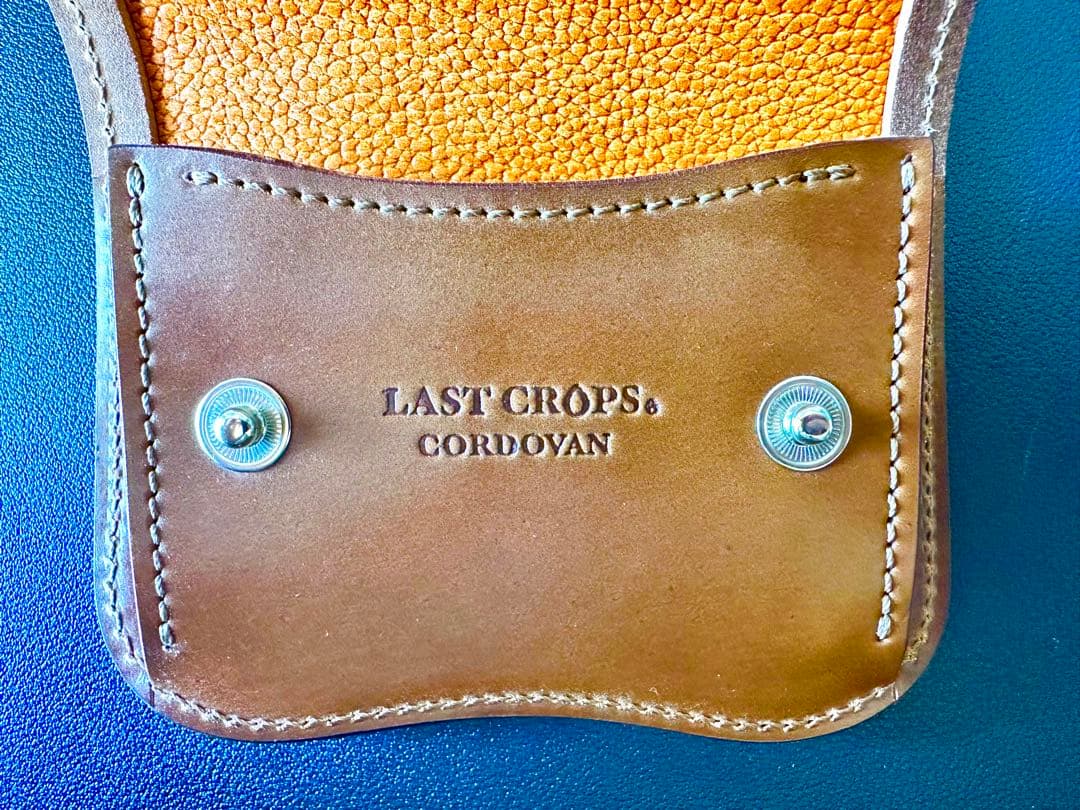 美品】ラストクロップス タング シェルコードバン バーボンカラー