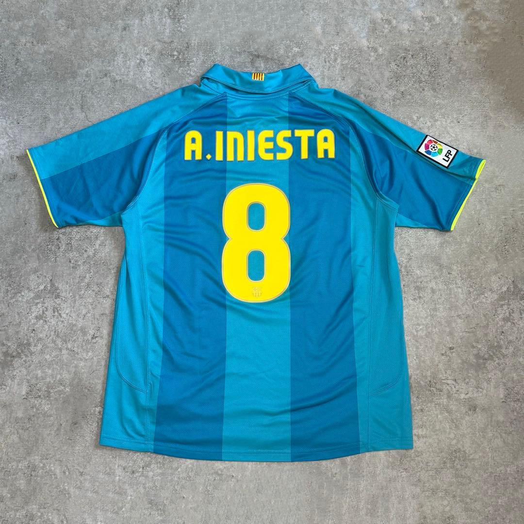 バルセロナ 07/08 #8 イニエスタ ユニフォーム NIKE FCバルセロナ 18/19 ユニフォーム ホーム 半袖 レプリカ #8