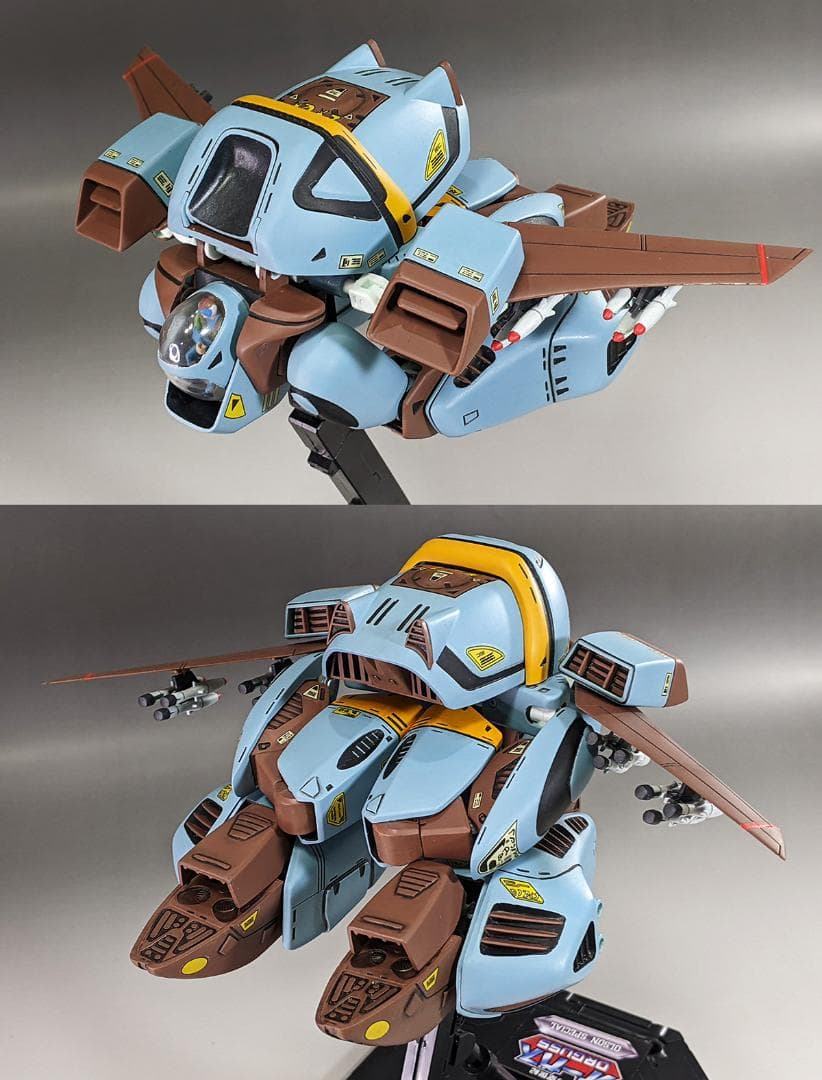 プラモデル　1/40 可変オルソン・スペシャル（超時空世紀オーガス）組立塗装済