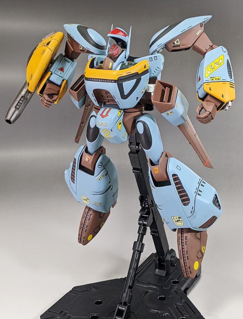 プラモデル　1/40 可変オルソン・スペシャル（超時空世紀オーガス）組立塗装済