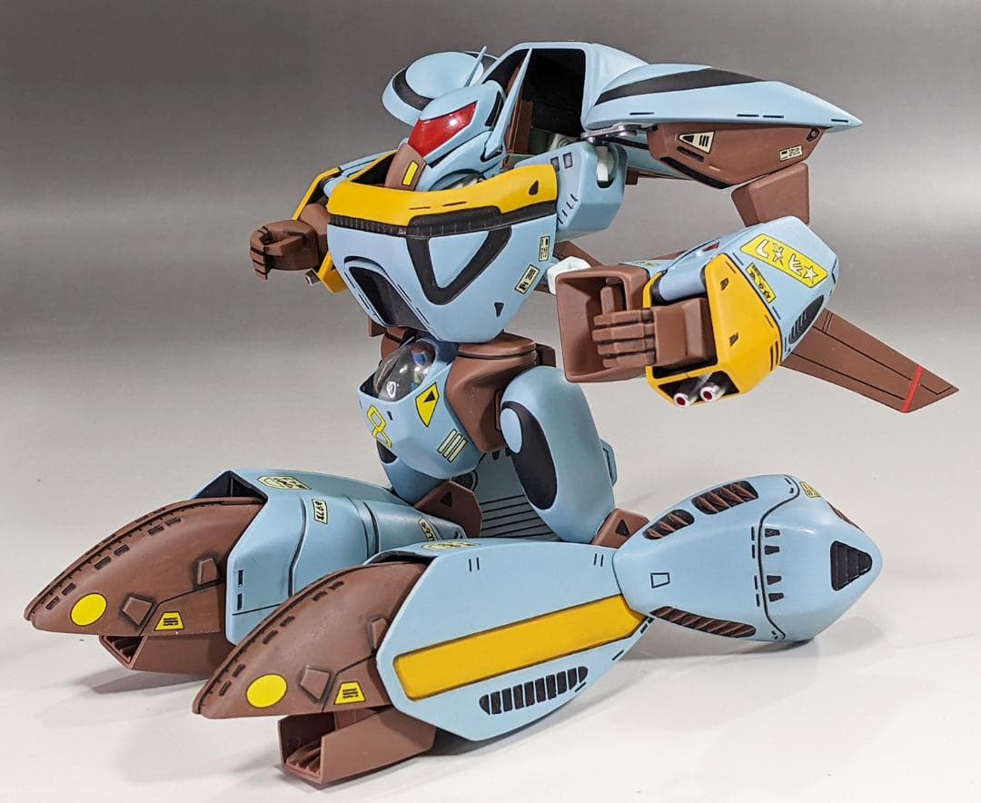 プラモデル　1/40 可変オルソン・スペシャル（超時空世紀オーガス）組立塗装済