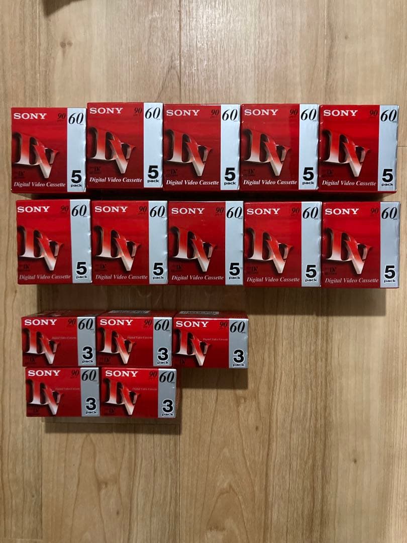 未開封 SONY MiniDVカセット 5本パック×10、3本パック×5 91xO-BD1VXL._AC_UL210_SR210,