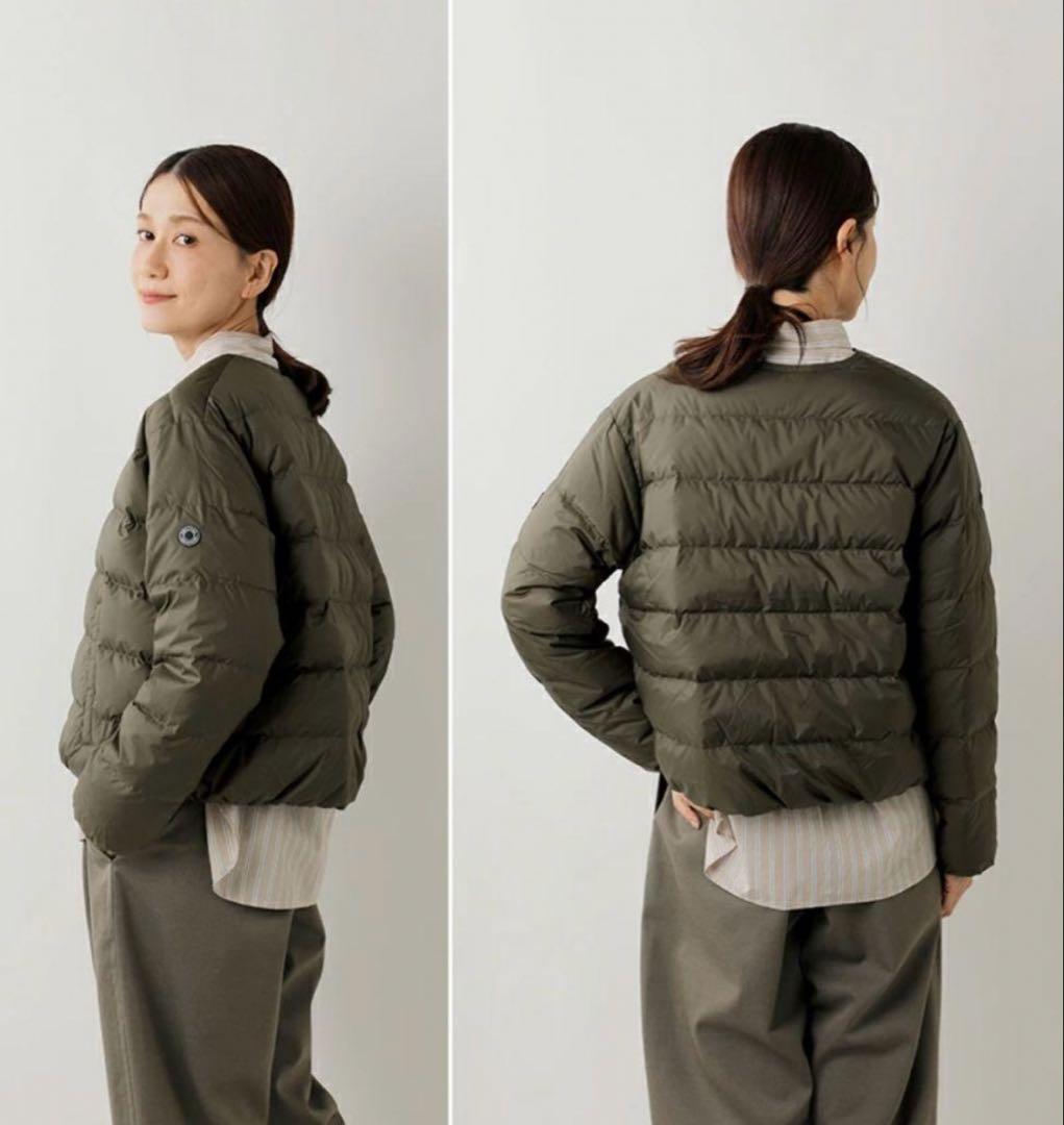 ORCIVAL LIGHT ダウンジャケット オリーブ - メルカリ