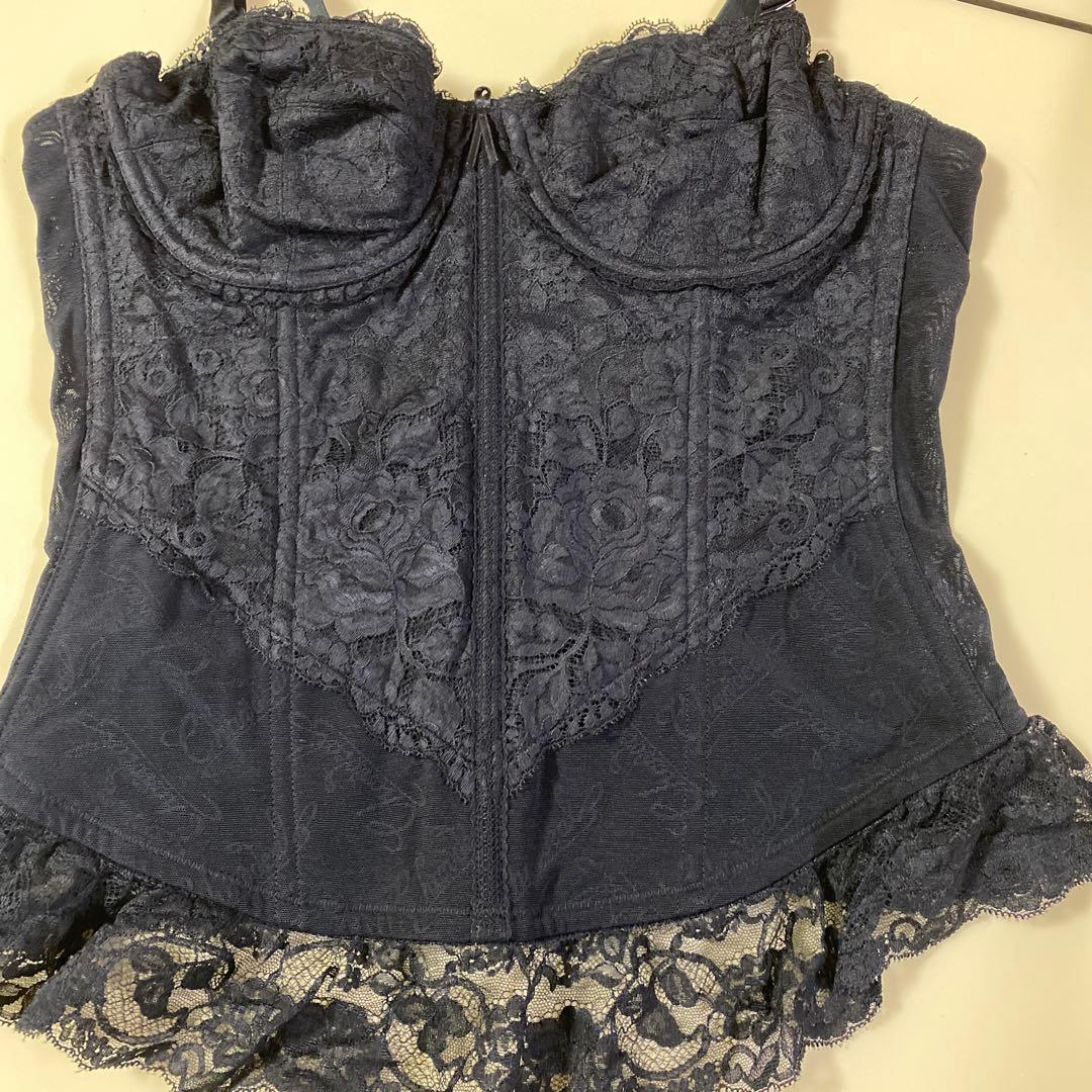 シャンデール 補正下着 スリーインワン C90 ブラック 黒 - メルカリ