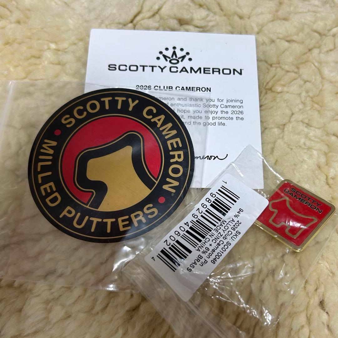 2026 Scotty Cameron クラブキャメロンメンバー - メルカリ