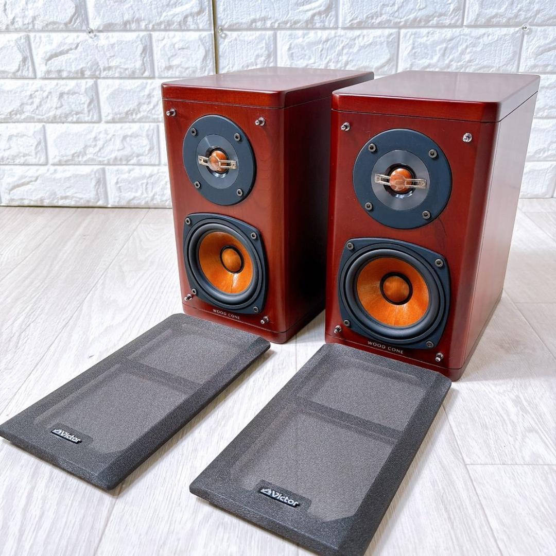 Victor ビクター SX-WD5 2ウェイバスレフ スピーカー ウッドコーン